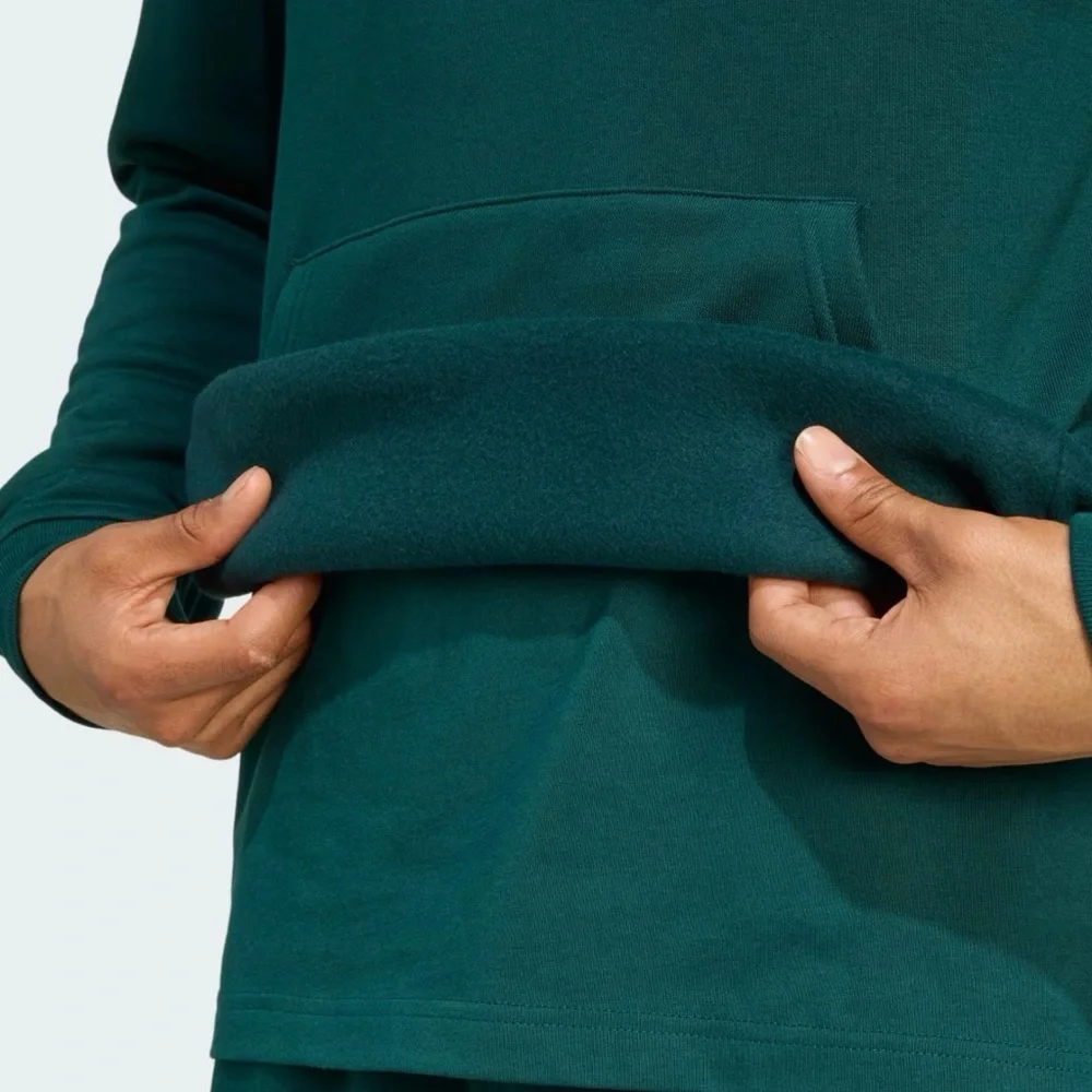 Adidas Originals Legacy Teal Fleece Pullover Hoodie XL Men's Logo Hooded